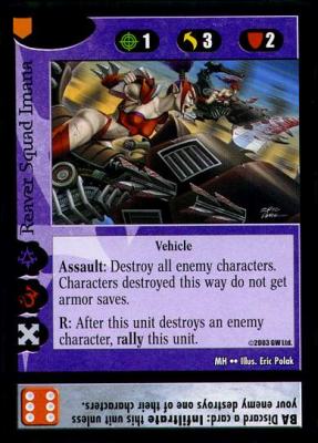 Reaver Squad Imana